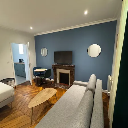 Portes De Paris Rer C A 2 Min Wifi & Parking Inclus Apartment *